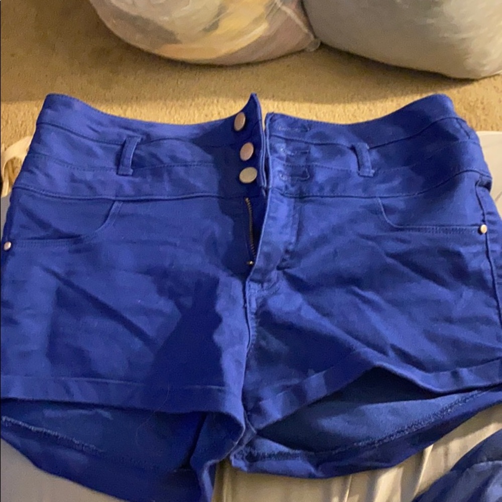 High waist shorts